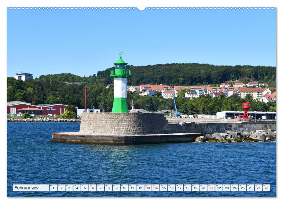 Sassnitz mit der Kreideküste (CALVENDO Wandkalender 2027)