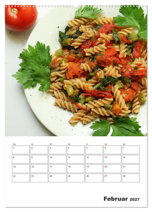 Leckeres mit Tomate (CALVENDO Wandkalender 2027)