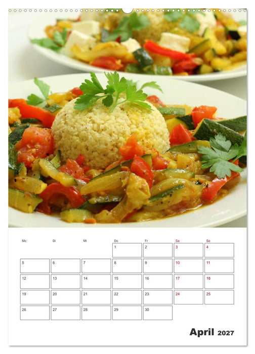 Leckeres mit Tomate (CALVENDO Wandkalender 2027)