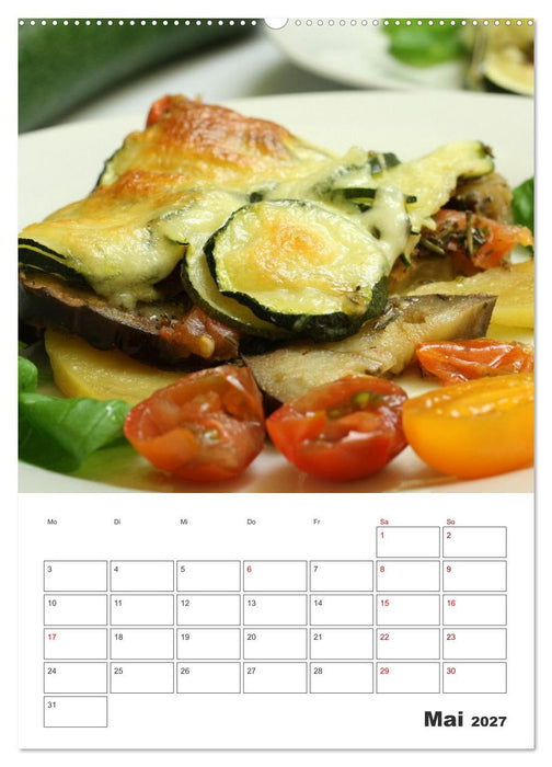 Leckeres mit Tomate (CALVENDO Wandkalender 2027)