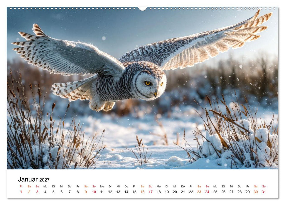 Tierische Jahreszeiten (CALVENDO Wandkalender 2027)