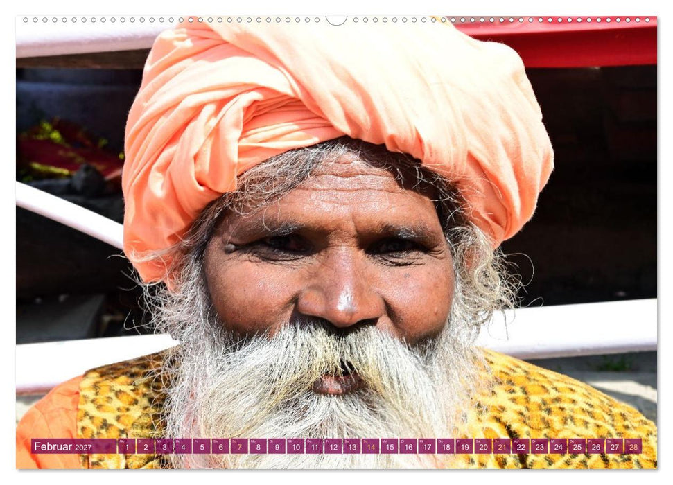 Char Dham - hinduistische Pilgerreise im Himalaya (CALVENDO Premium Wandkalender 2027)