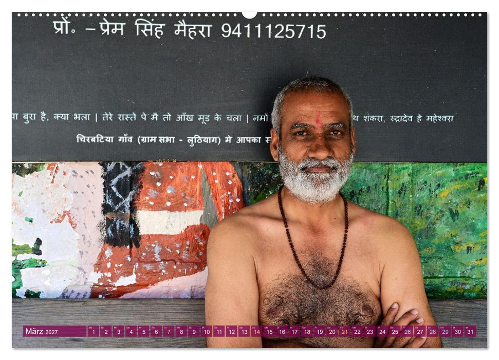Char Dham - hinduistische Pilgerreise im Himalaya (CALVENDO Premium Wandkalender 2027)