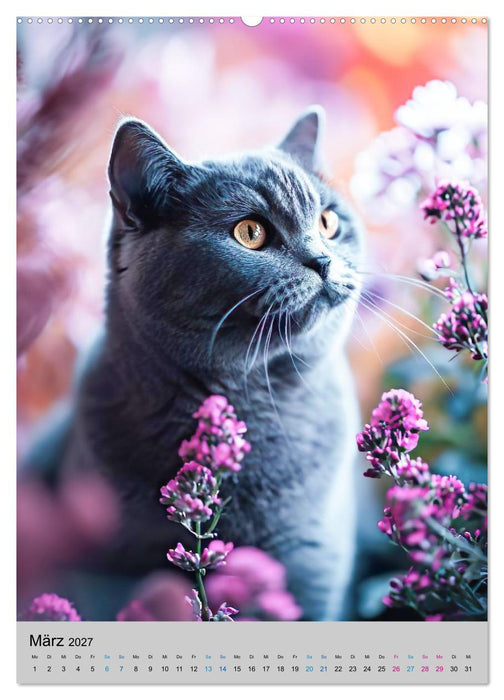 Samtige Schnurrer (CALVENDO Premium Wandkalender 2027)