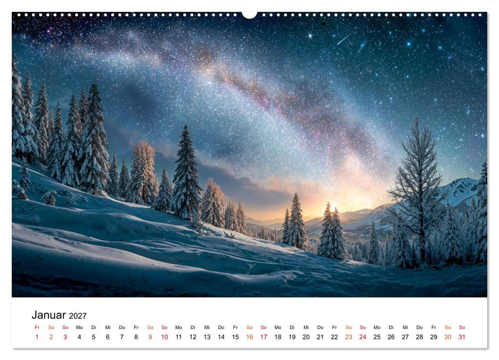 Naturzeit - Ein Jahr im Wandel (CALVENDO Wandkalender 2027)