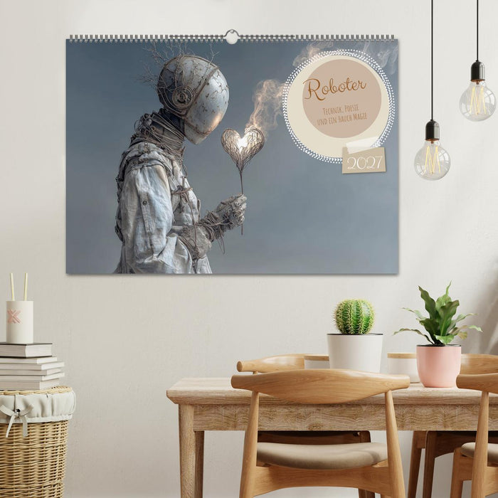 Roboter – Technik, Poesie und ein Hauch Magie (CALVENDO Wandkalender 2027)
