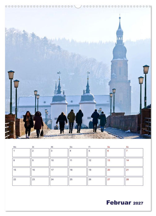 Heidelberg - Historische Altstadt (CALVENDO Wandkalender 2027)