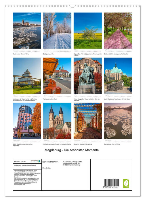 Magdeburg - Die schönsten Momente (CALVENDO Premium Wandkalender 2027)