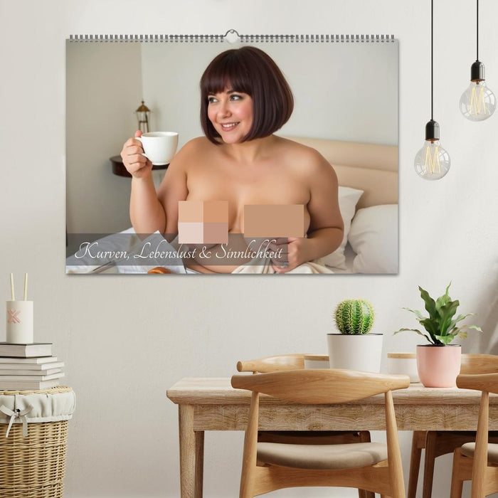Kurven, Lebenslust & Sinnlichkeit (CALVENDO Wandkalender 2027)