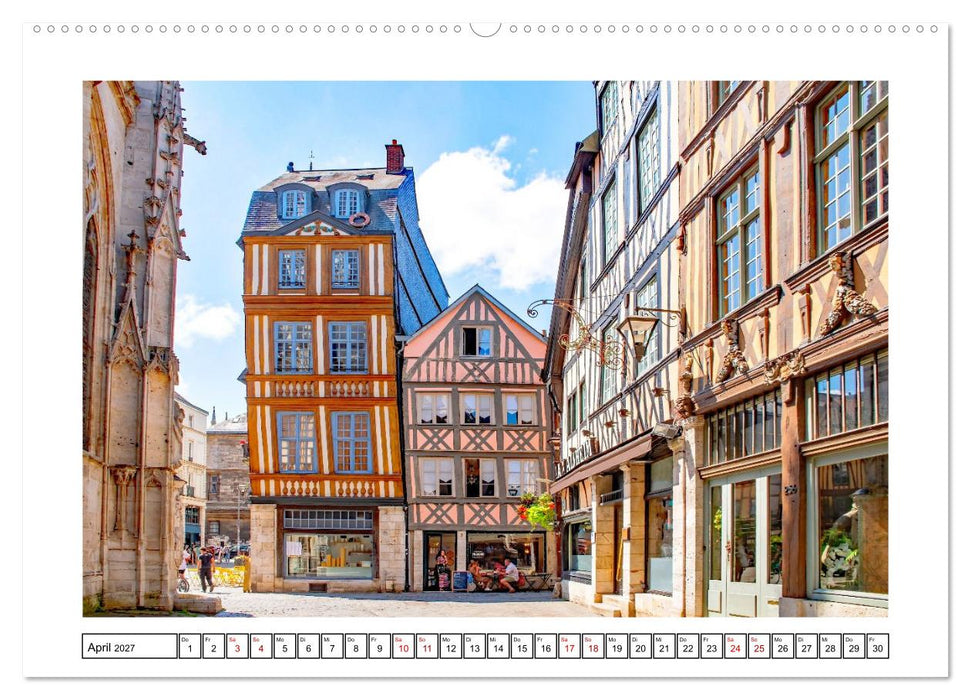 Ein traumhaftes Reiseziel - Normandie und Bretagne (CALVENDO Wandkalender 2027)
