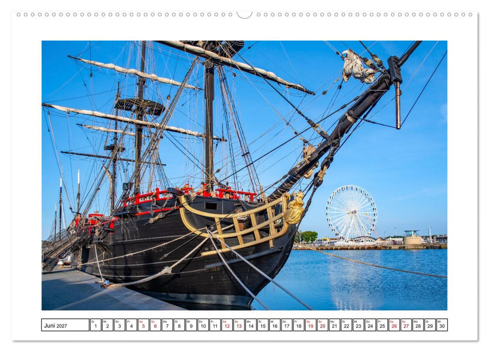 Ein traumhaftes Reiseziel - Normandie und Bretagne (CALVENDO Wandkalender 2027)