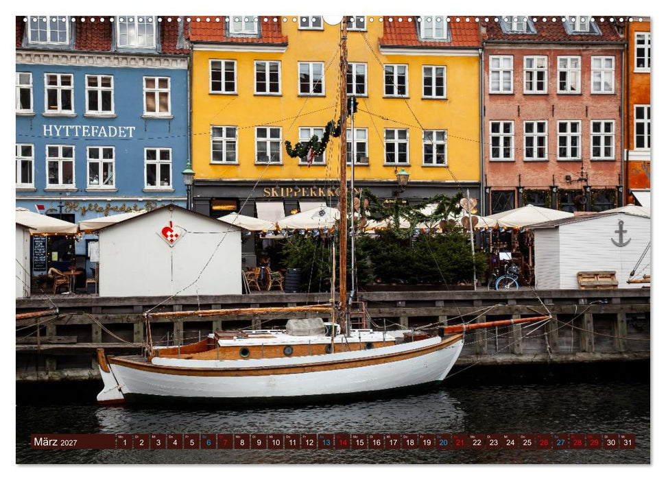 Dänemark - Jütland & Kopenhagen, Impressionen aus dem hohen Norden (CALVENDO Premium Wandkalender 2027)