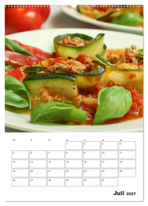 Leckeres mit Tomate (CALVENDO Premium Wandkalender 2027)