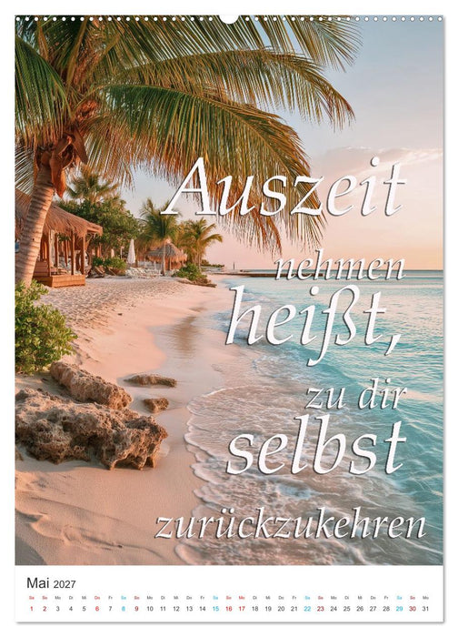 Träumen unter Palmen (CALVENDO Wandkalender 2027)