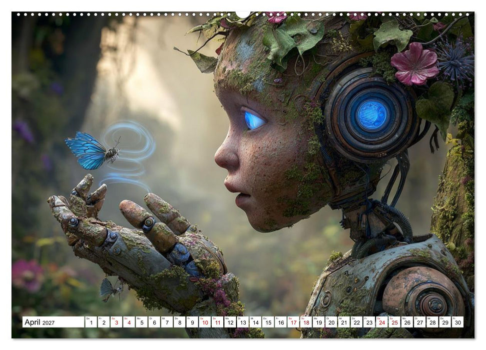 Roboter – Technik, Poesie und ein Hauch Magie (CALVENDO Premium Wandkalender 2027)