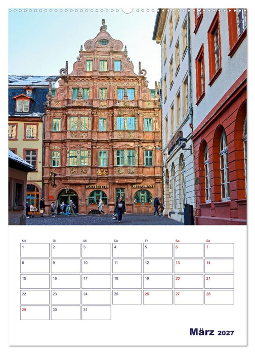 Heidelberg - Historische Altstadt (CALVENDO Premium Wandkalender 2027)