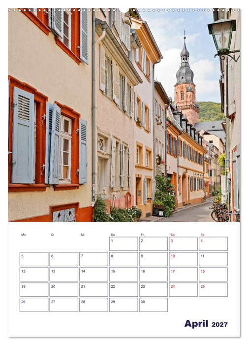 Heidelberg - Historische Altstadt (CALVENDO Premium Wandkalender 2027)