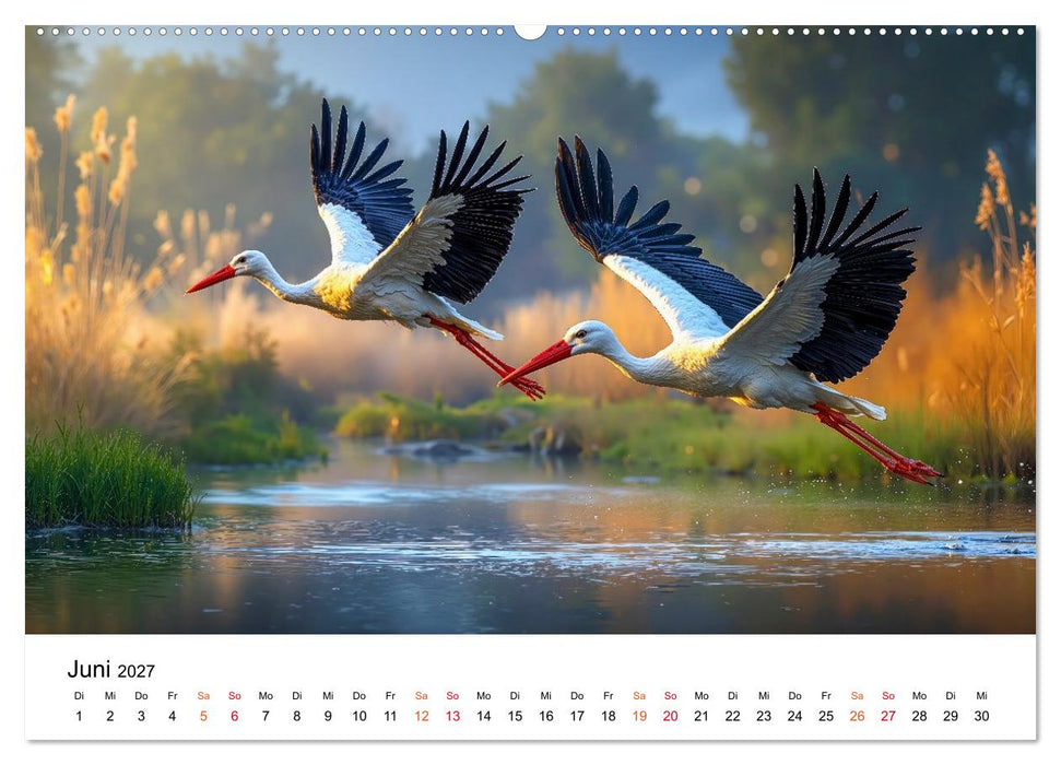Tierische Jahreszeiten (CALVENDO Premium Wandkalender 2027)