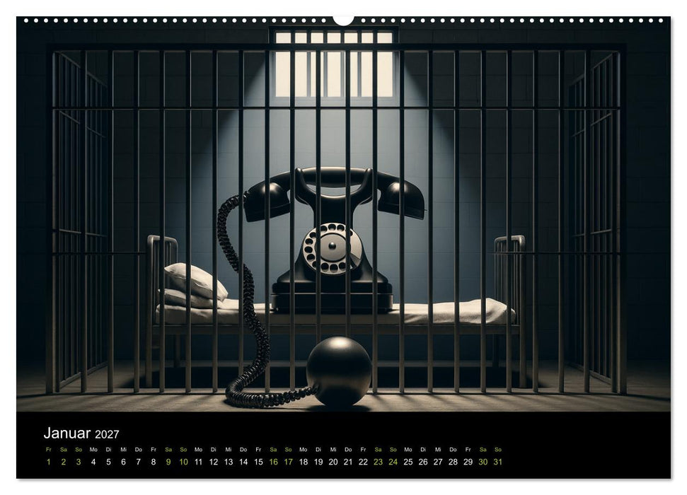 Verkehrte Welt - Bilderrätsel (CALVENDO Premium Wandkalender 2027)