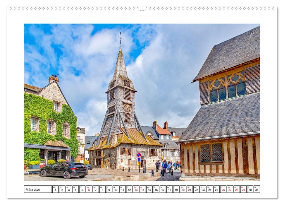 Ein traumhaftes Reiseziel - Normandie und Bretagne (CALVENDO Premium Wandkalender 2027)