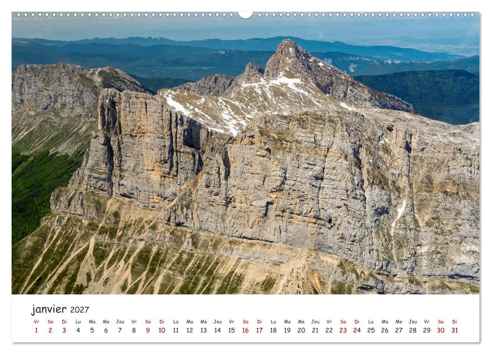 Les Hauts du Vercors (CALVENDO Calendrier mensuel 2027)