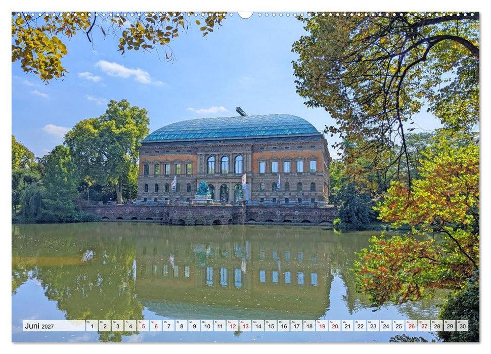 Düsseldorf Vom Ufer bis zur Skyline (CALVENDO Premium Wandkalender 2027)