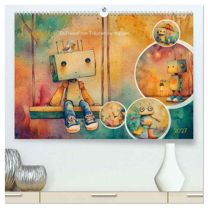 Leevi - Ein Freund zum Träumen und Staunen (CALVENDO Premium Wandkalender 2027)