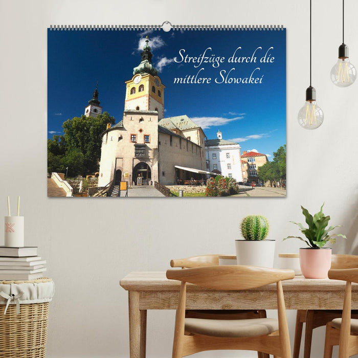 Streifzüge durch die mittlere Slowakei (CALVENDO Wandkalender 2027)