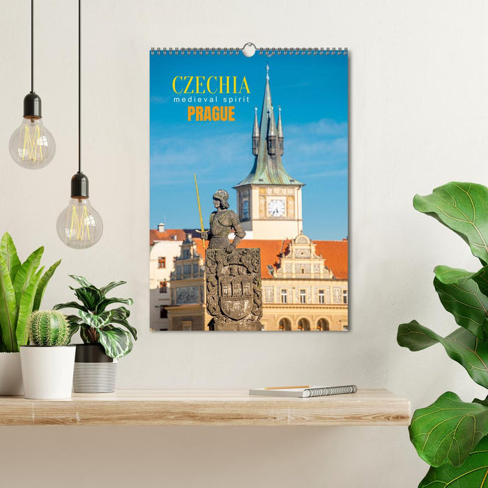 Czechia, Prague - Medieval Spirit (CALVENDO Monthly Calendar 2027)