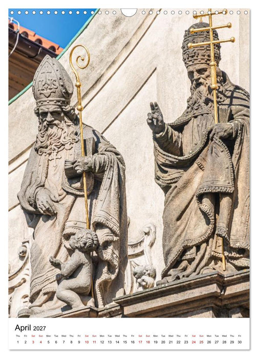 Czechia, Prague - Medieval Spirit (CALVENDO Monthly Calendar 2027)