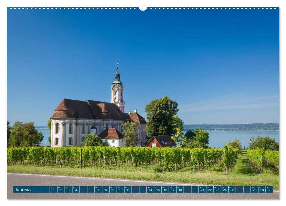 Bayern - Sehenswürdigkeiten vom Allgäu bis zum Königssee (CALVENDO Premium Wandkalender 2027)