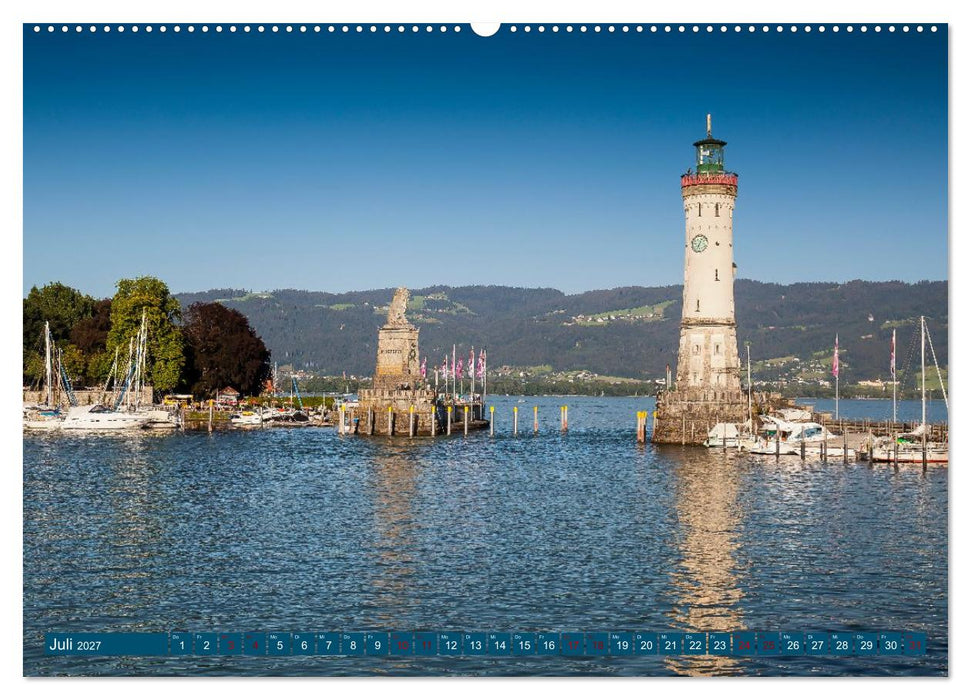 Bayern - Sehenswürdigkeiten vom Allgäu bis zum Königssee (CALVENDO Premium Wandkalender 2027)