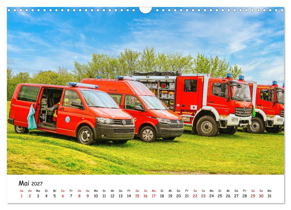 Blaulichttag, unsere Retter! (CALVENDO Wandkalender 2027)