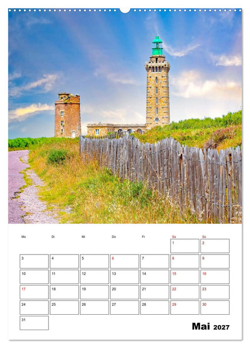 Malerische Bretagne - Reiseplaner (CALVENDO Premium Wandkalender 2027)