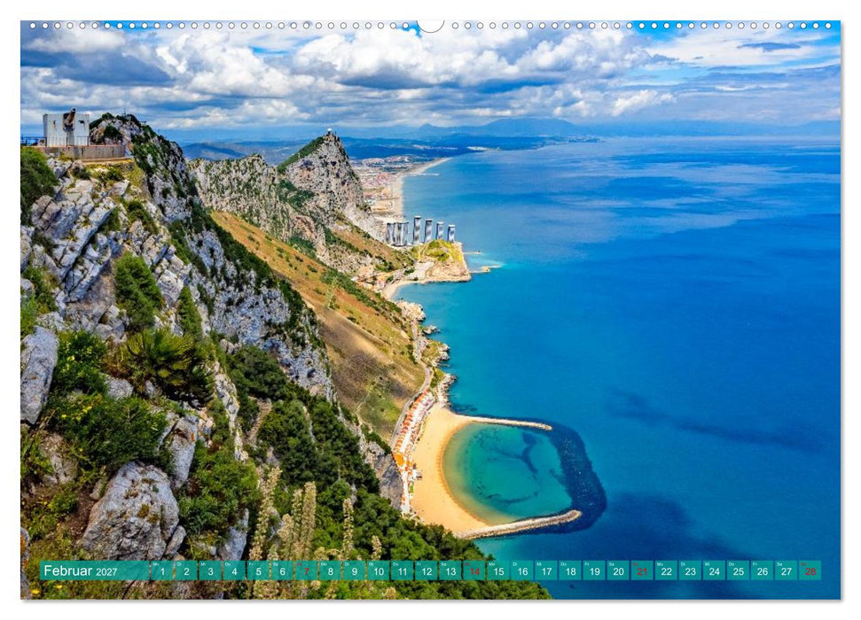 Ein Herz für Gibraltar (CALVENDO Wandkalender 2027)
