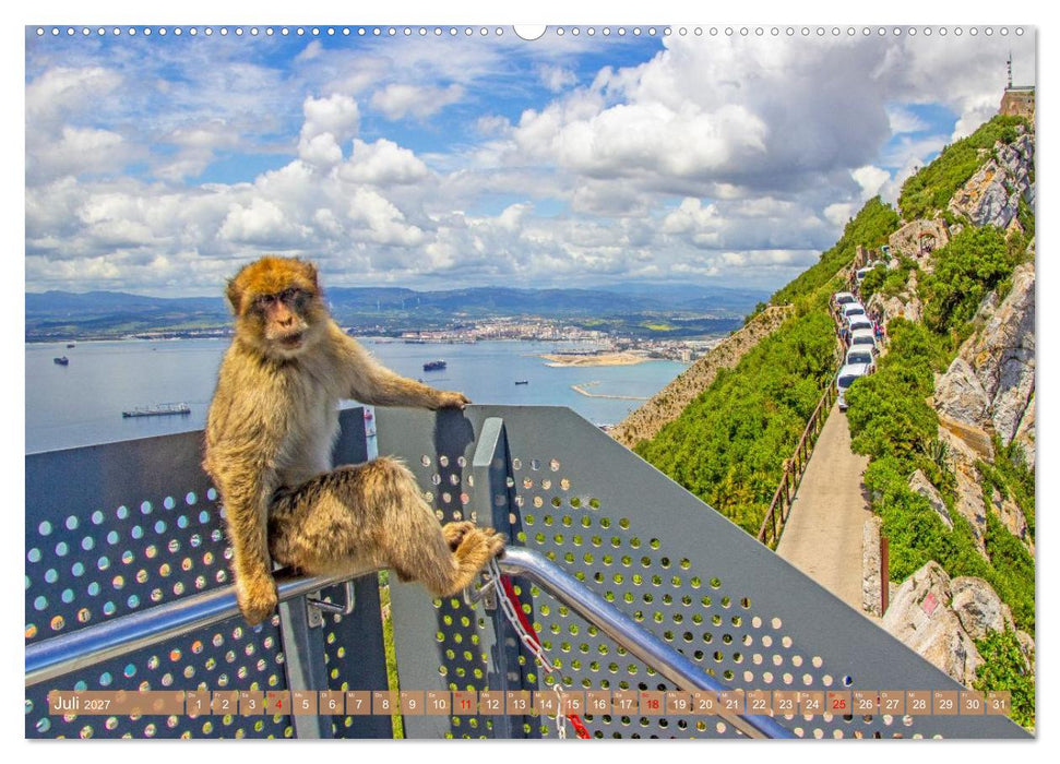 Ein Herz für Gibraltar (CALVENDO Premium Wandkalender 2027)