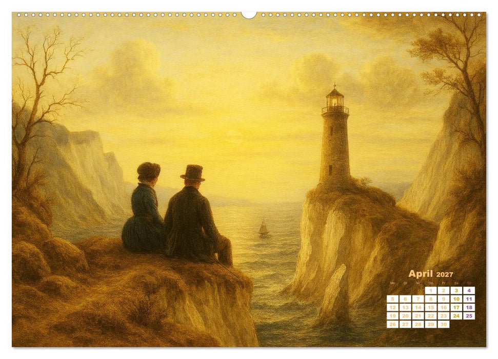 Im Licht der Sehnsucht - Romantische Landschaften (CALVENDO Wandkalender 2027)