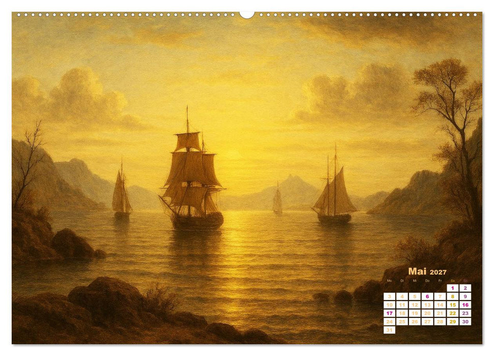 Im Licht der Sehnsucht - Romantische Landschaften (CALVENDO Wandkalender 2027)