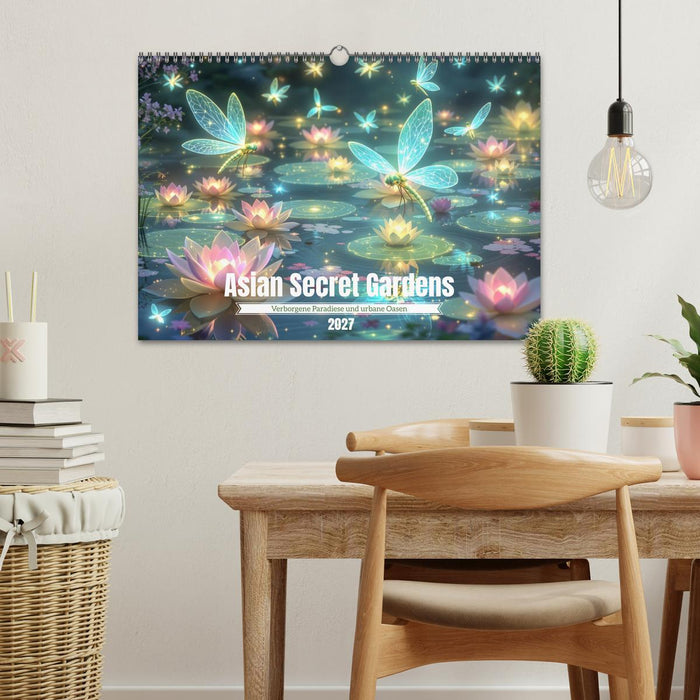 Asian Secret Garden (CALVENDO Wandkalender 2027)