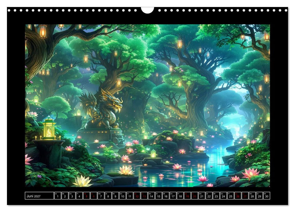 Asian Secret Garden (CALVENDO Wandkalender 2027)