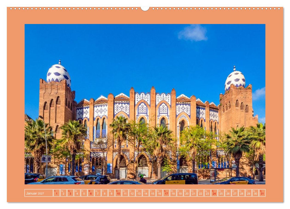 Ein Herz für Barcelona (CALVENDO Wandkalender 2027)