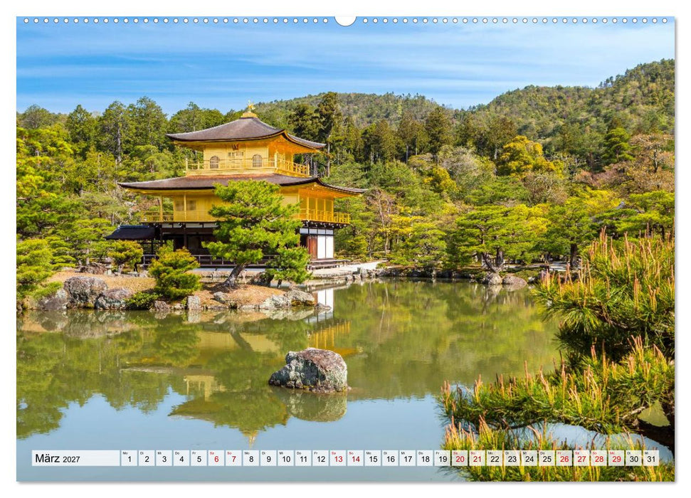 Kyoto - Ästhetik der Stille (CALVENDO Wandkalender 2027)