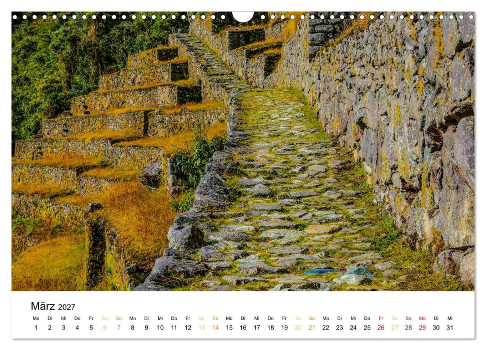 Qhapaq Ñan - die Königsstrasse der Anden (CALVENDO Wandkalender 2027)