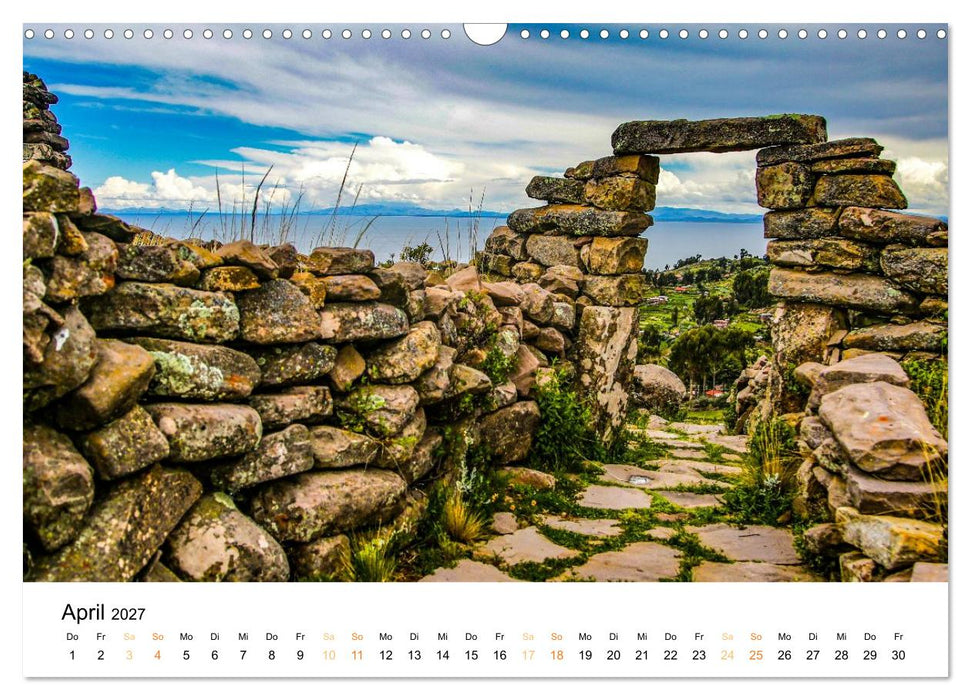 Qhapaq Ñan - die Königsstrasse der Anden (CALVENDO Wandkalender 2027)