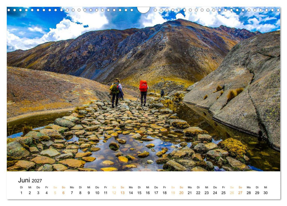 Qhapaq Ñan - die Königsstrasse der Anden (CALVENDO Wandkalender 2027)