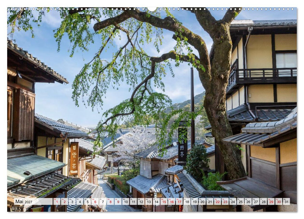 Kyoto - Ästhetik der Stille (CALVENDO Premium Wandkalender 2027)