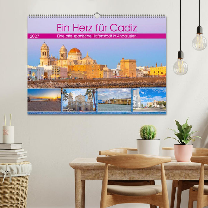 Ein Herz für Cadiz (CALVENDO Wandkalender 2027)