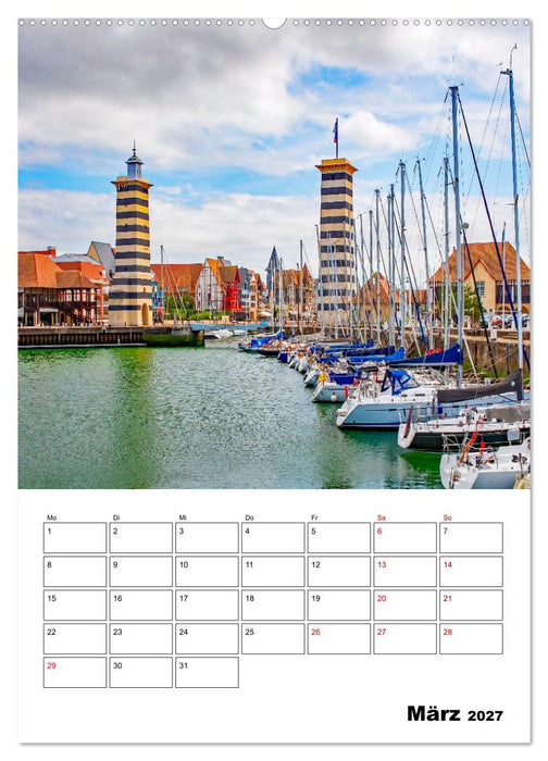 Normandie - Reiseplaner (CALVENDO Wandkalender 2027)