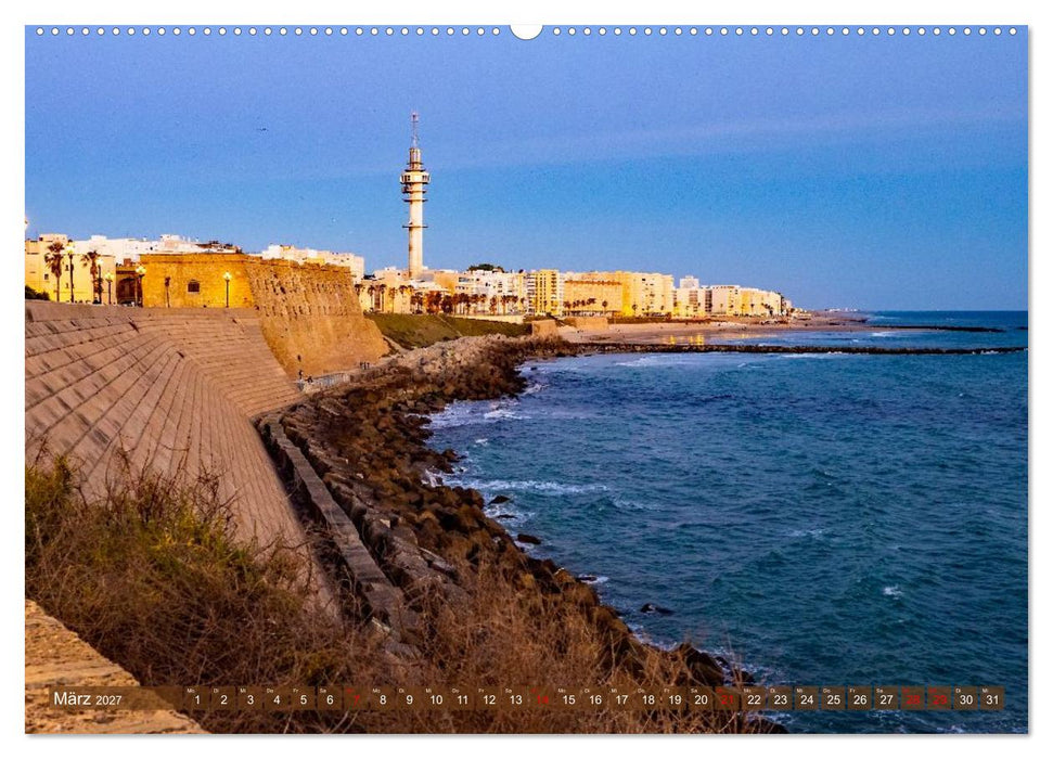 Ein Herz für Cadiz (CALVENDO Premium Wandkalender 2027)