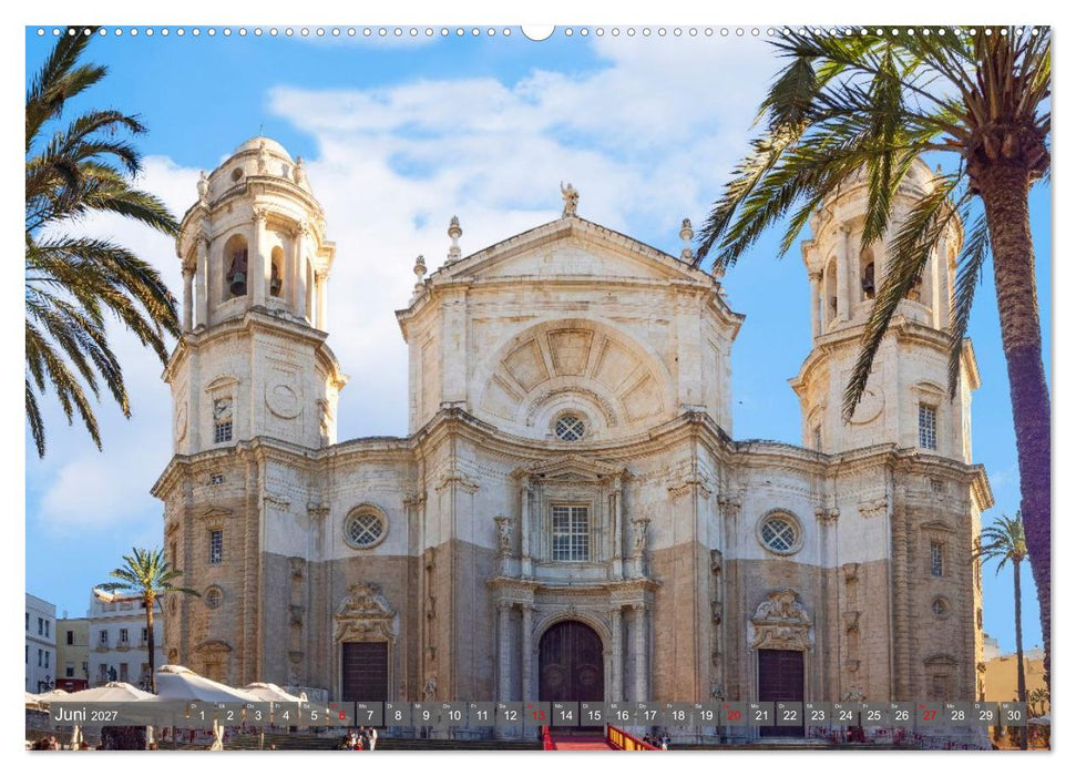 Ein Herz für Cadiz (CALVENDO Premium Wandkalender 2027)